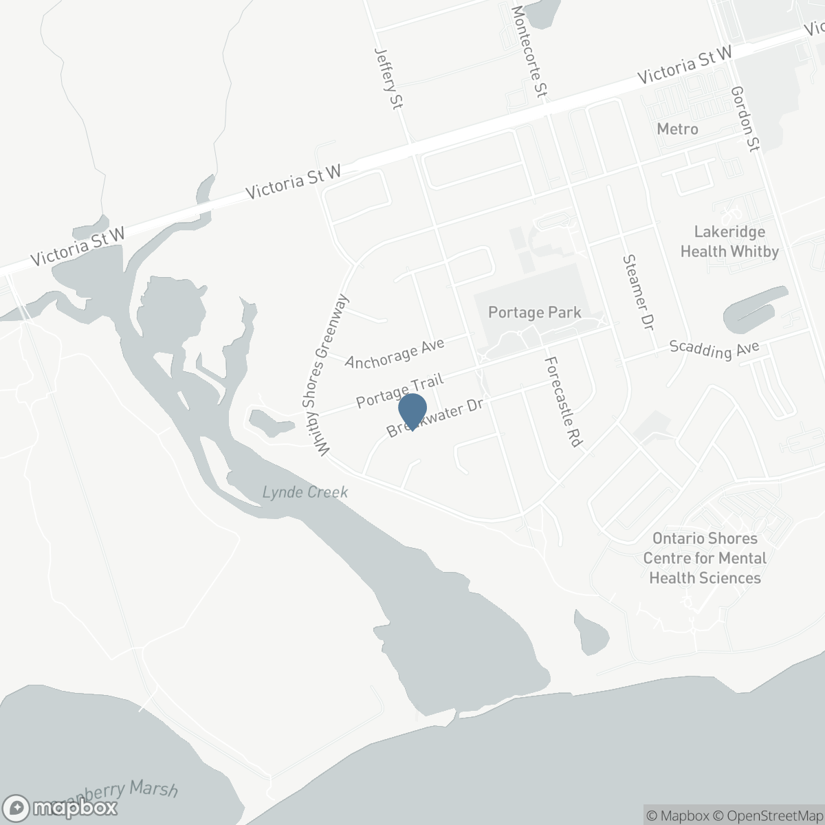 86 BREAKWATER DRIVE, Whitby, Ontario L1N 9N5
